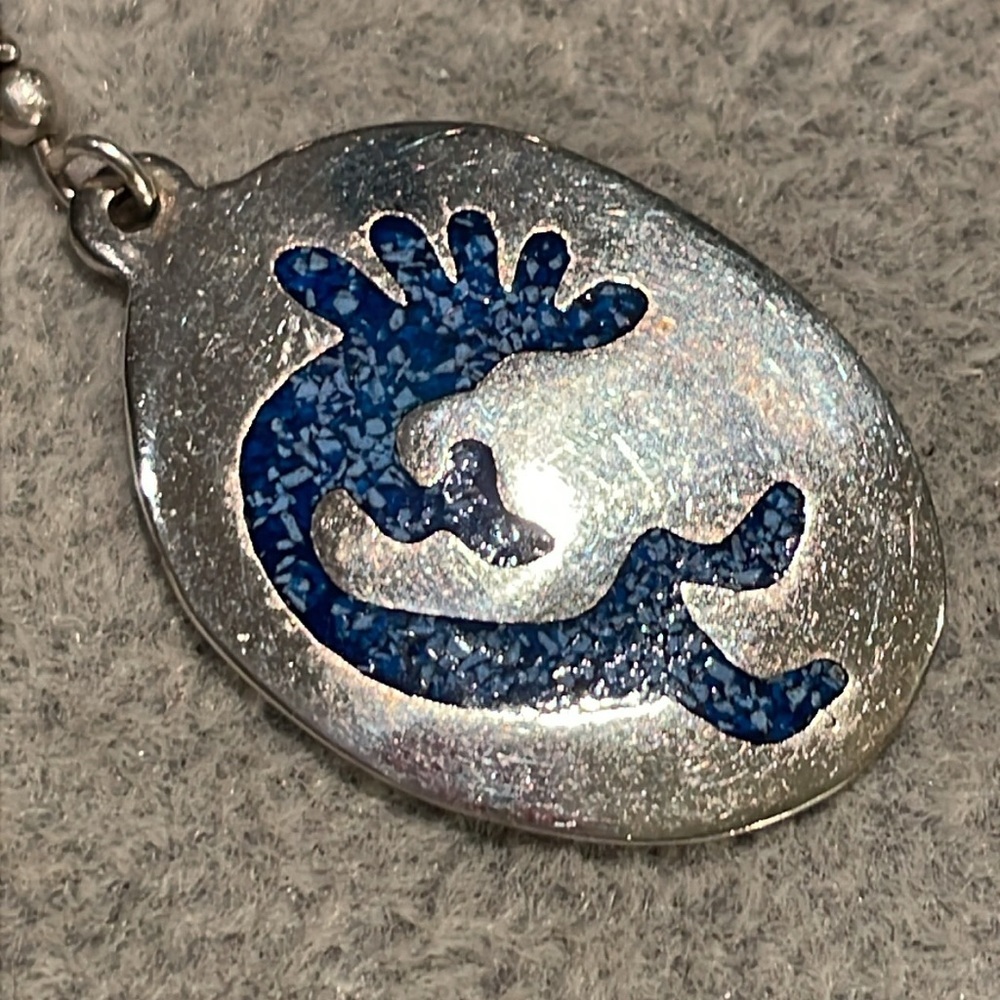 Navajo Hopi Kokopelli Flute Player Pendant Necklace